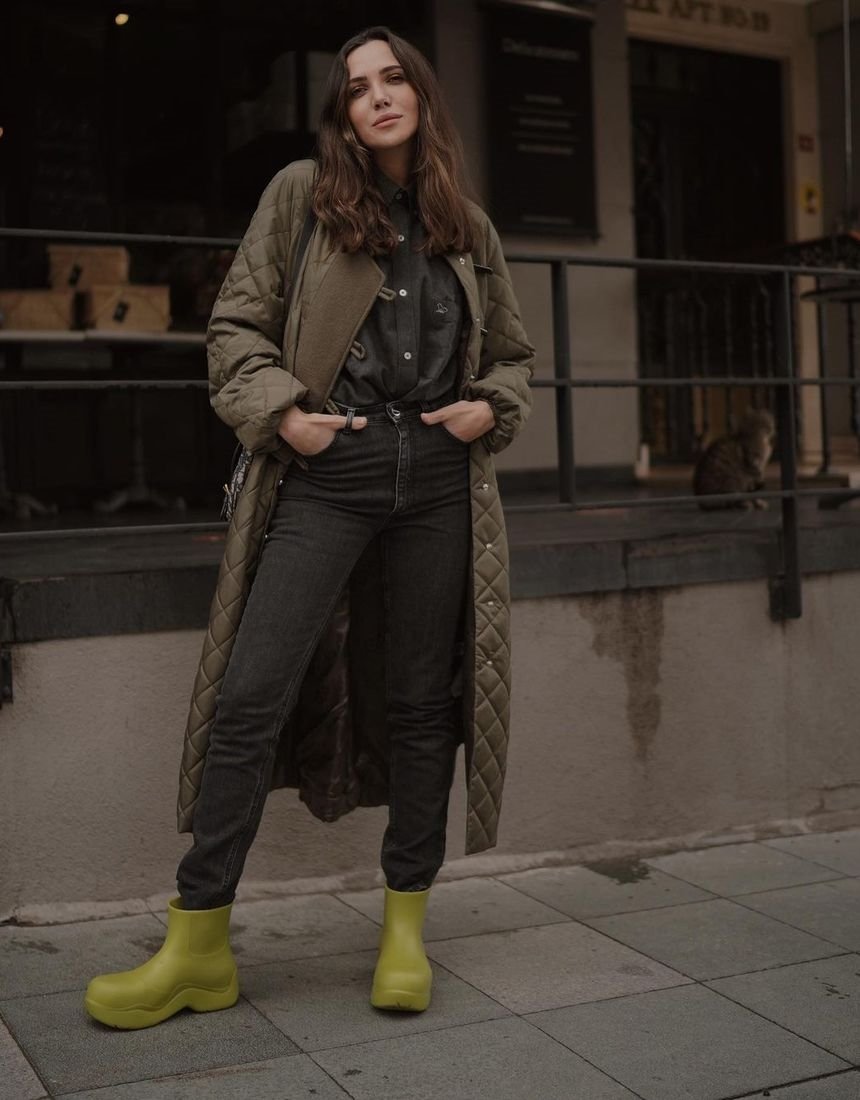 Модные ботинки 