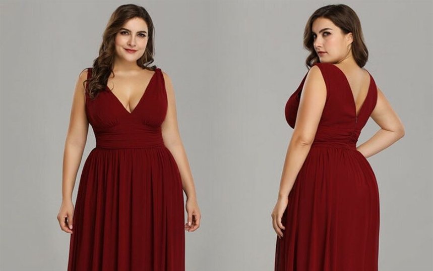 Треугольное декольте