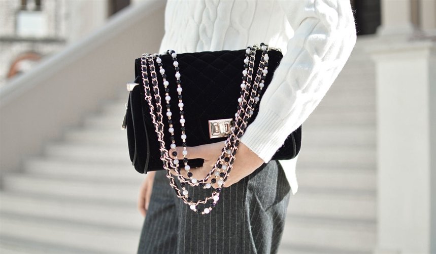 Сумка с жемчугом Сумка с жемчугом