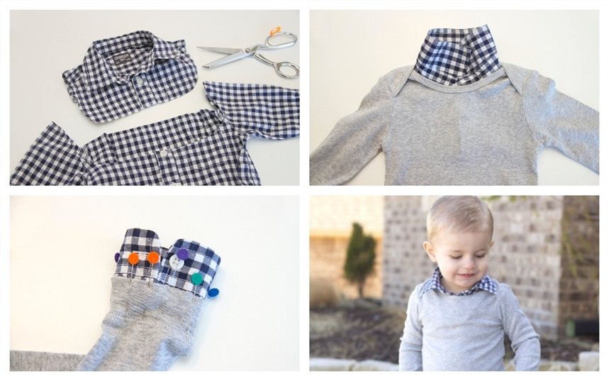 Свитер с рубашкой Свитер с рубашкой