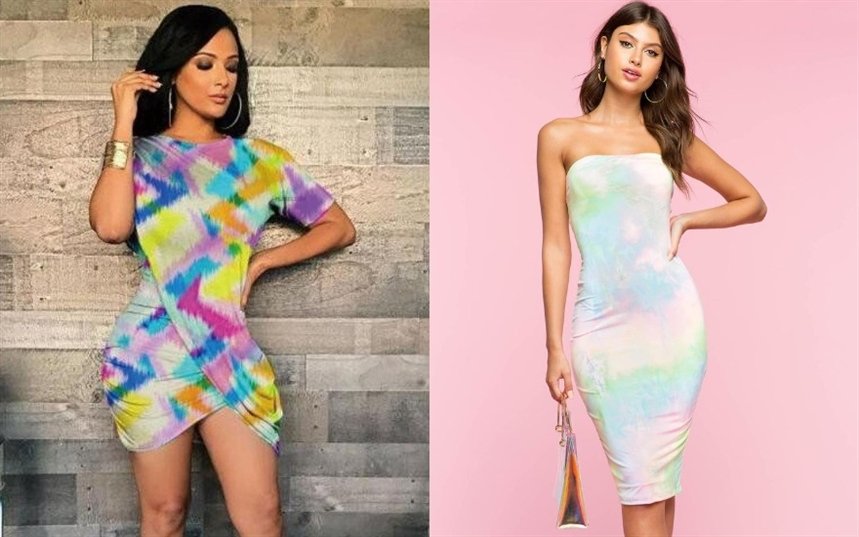 Одежда tie dye