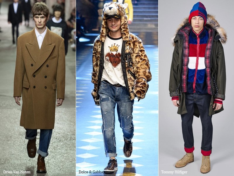 Джинсы с подворотами тренд осени 2017