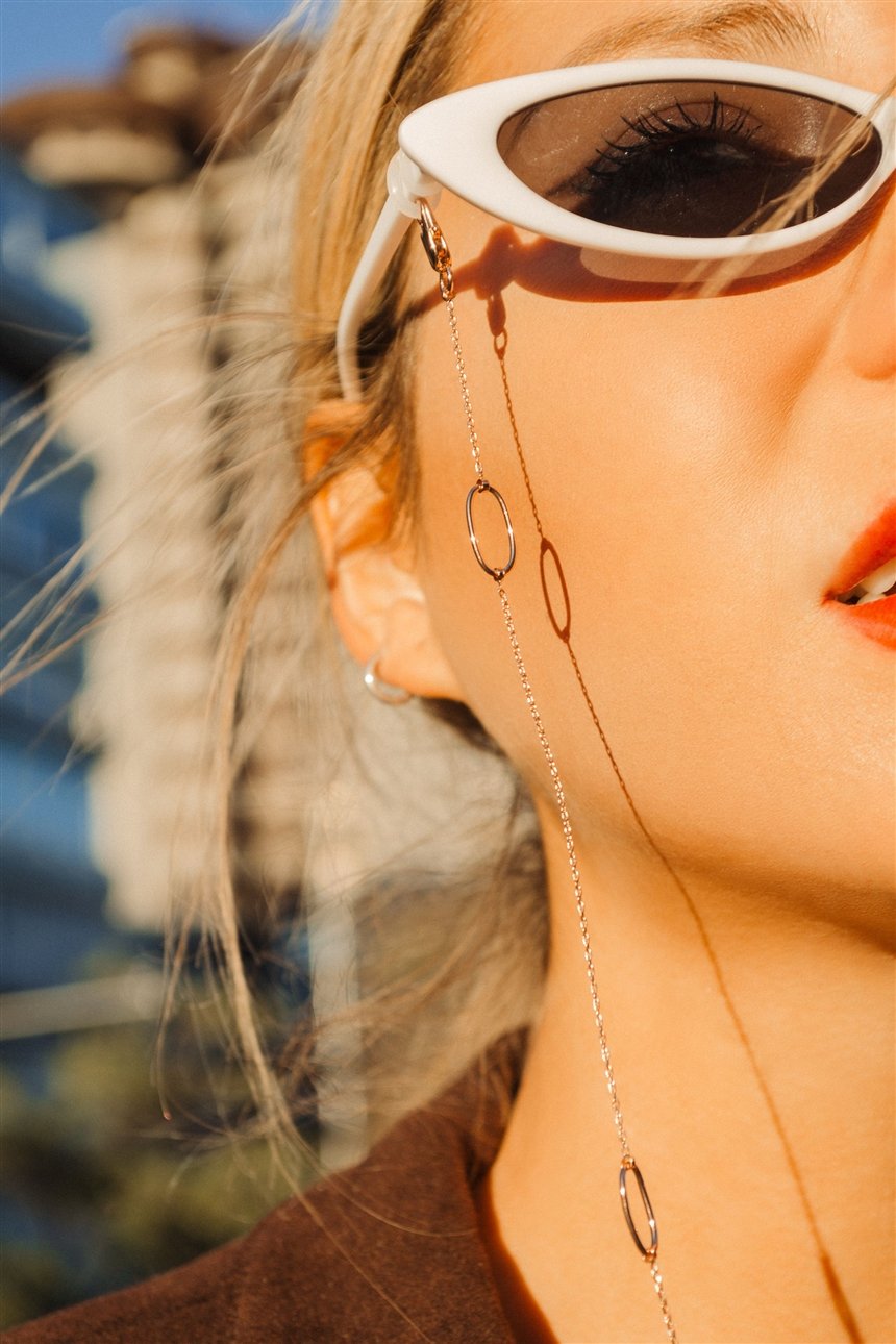 Очки на цепочке 