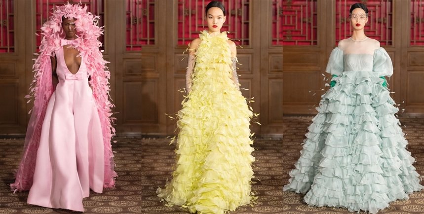 Перья Valentino