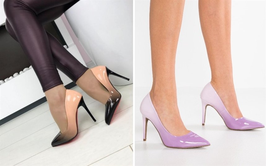 Лодочки омбре