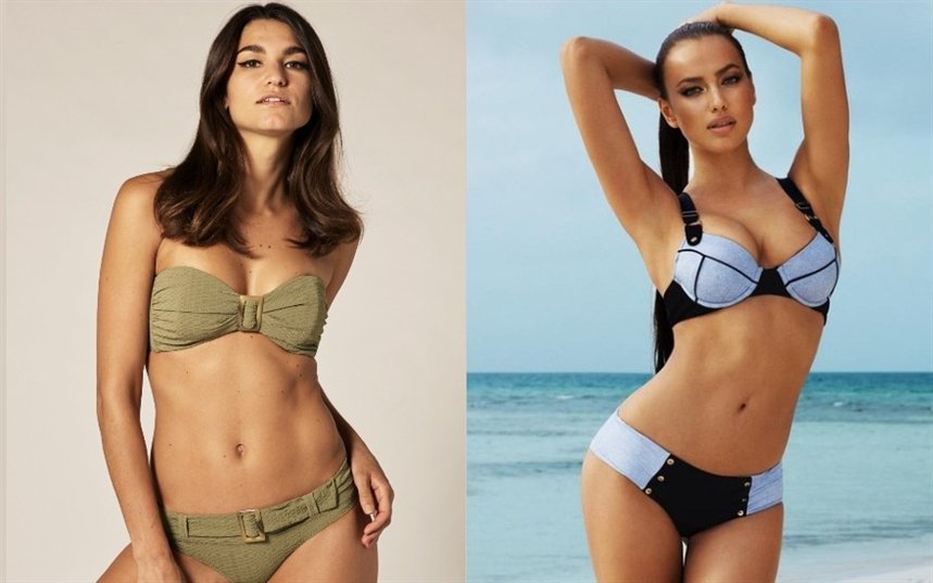 Купальники с пряжками