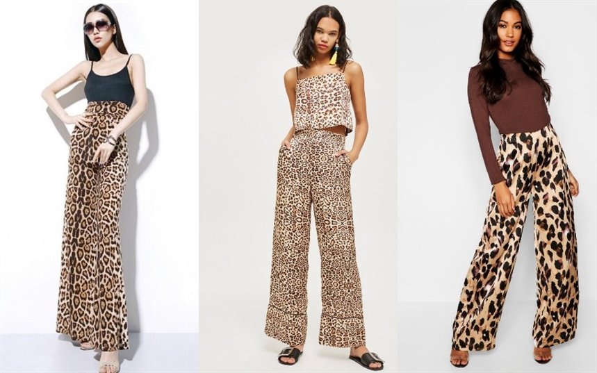 Штаны с животным принтом