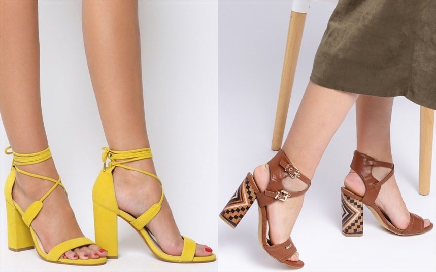 Блочный каблук