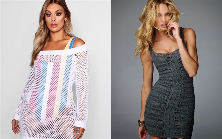 Вязаные платья