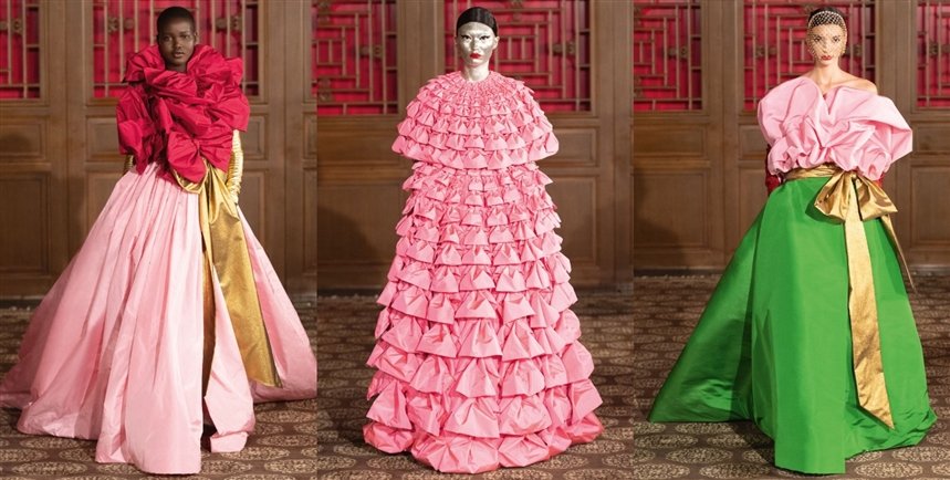 Розовая пастель Valentino