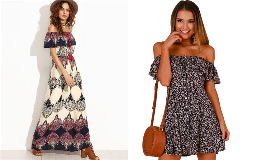 Платья с оборками