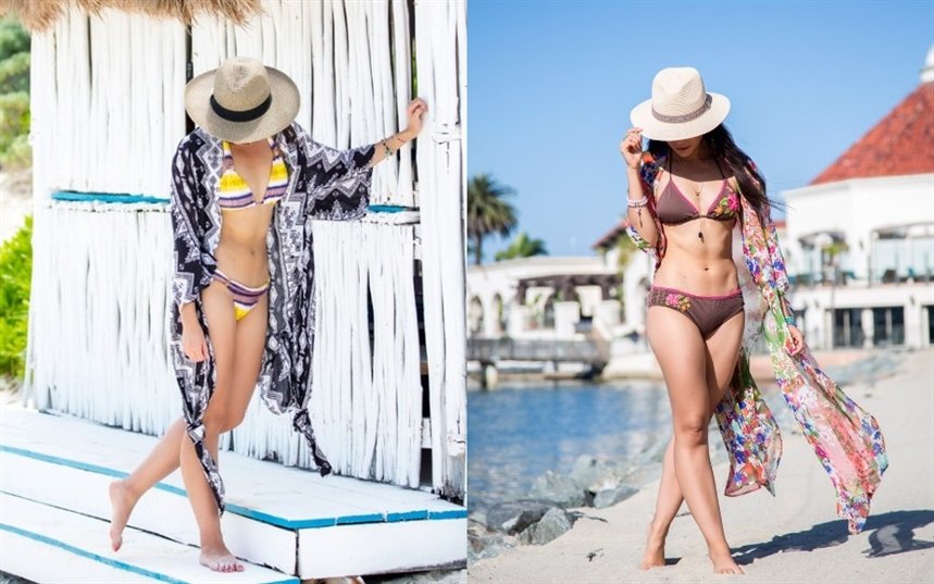 Пляжный халат