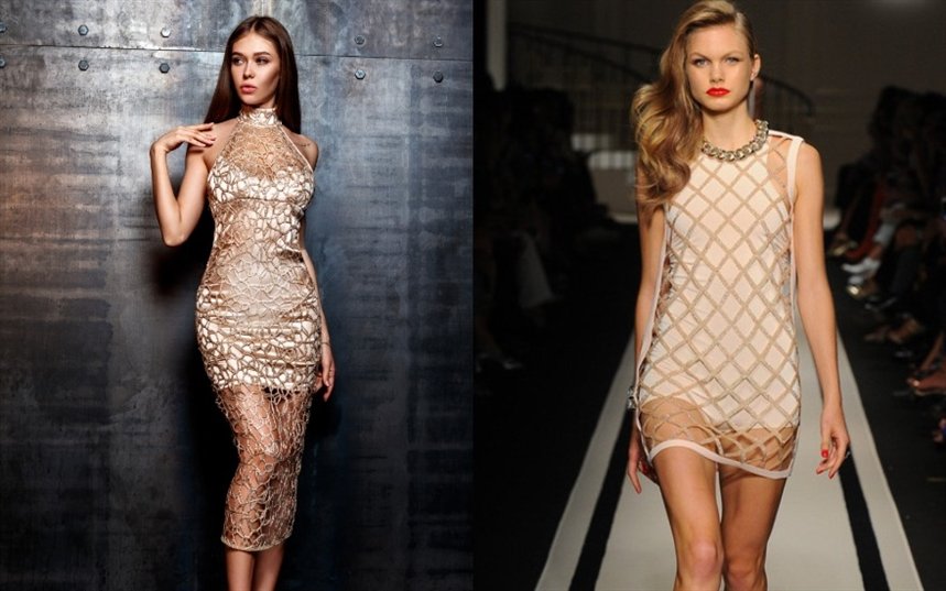 Платья с сеточкой