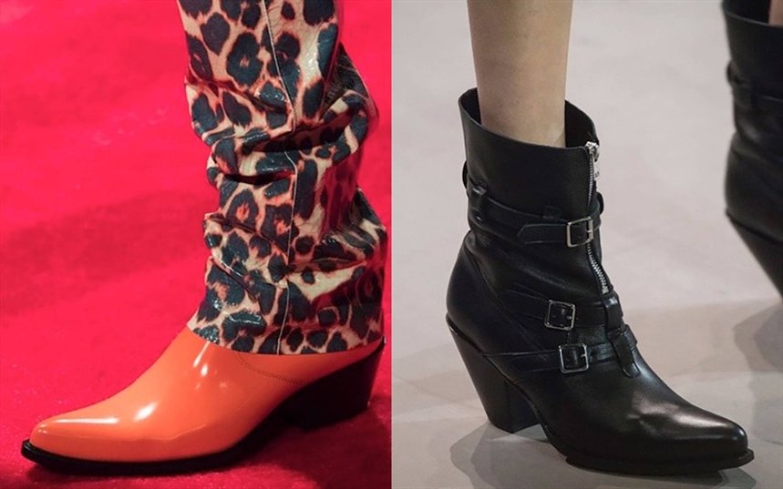 Ковбойские ботинки