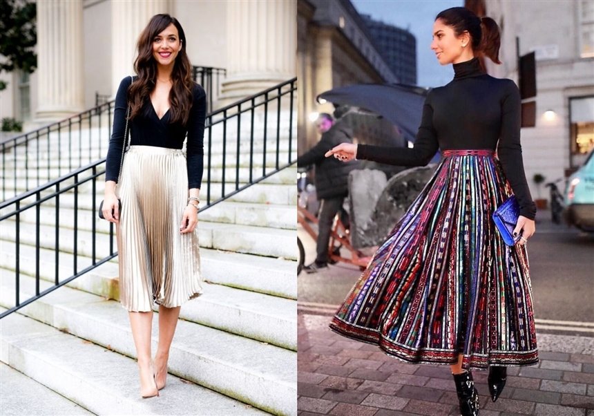 Плиссированные юбки