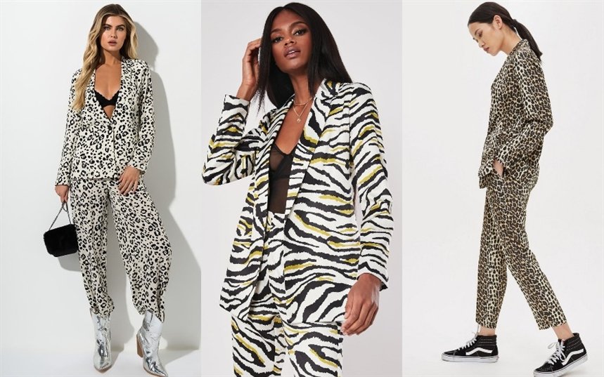 Костюмы с животным принтом