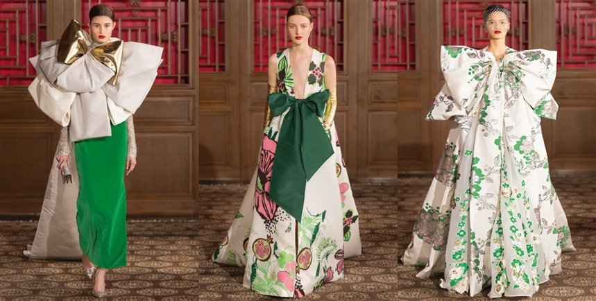 Крупный бант Valentino