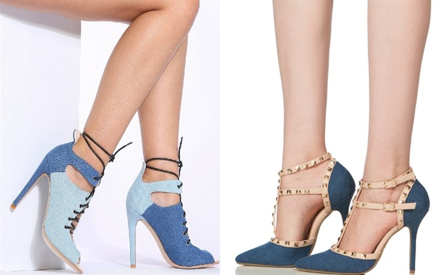 Джинсовая обувь