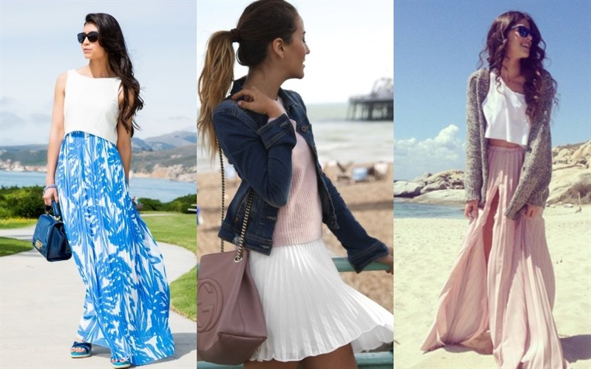 Плиссированная юбка