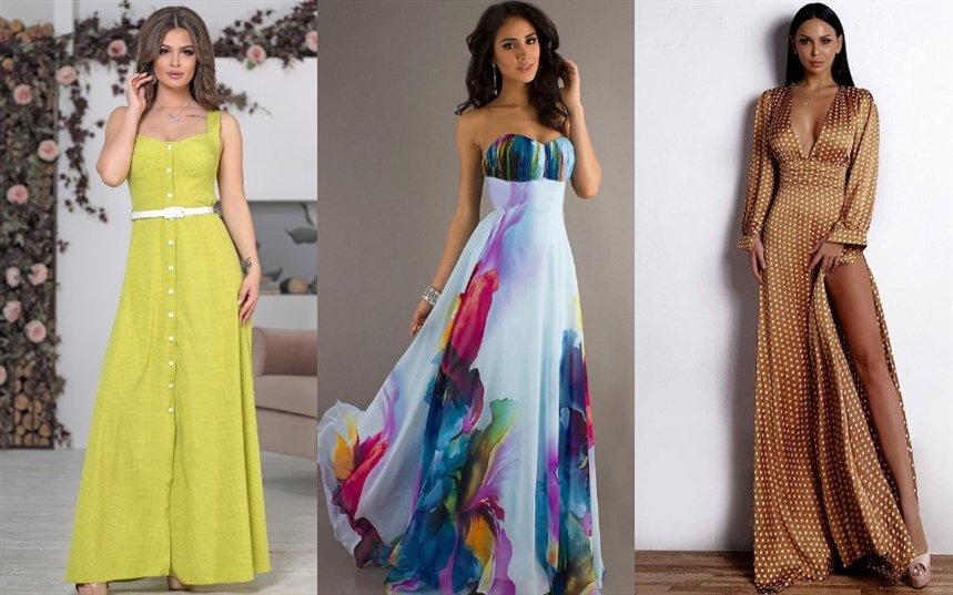 Платья в пол