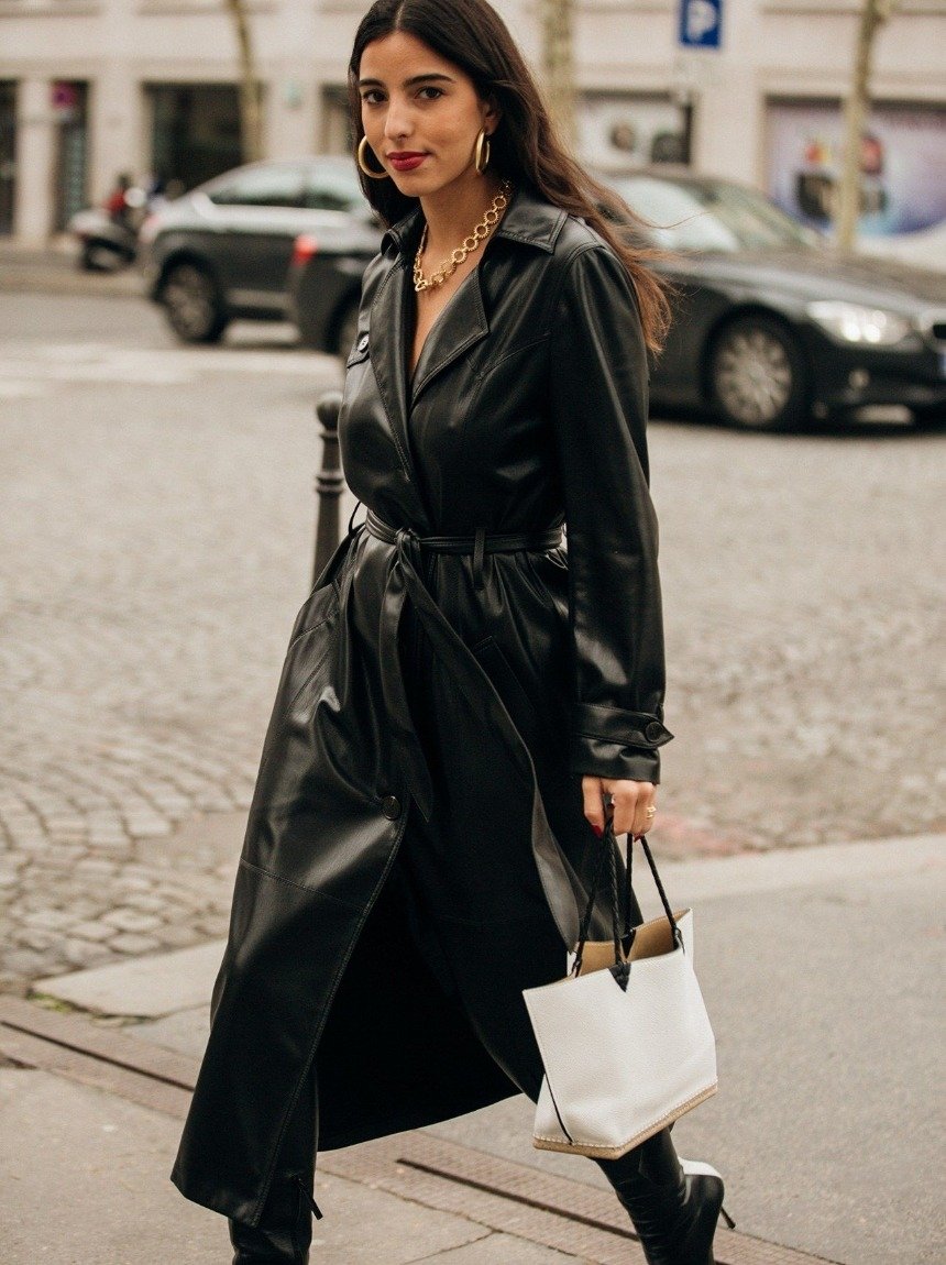 Стильный женский образ с тренчем Стильный женский образ с тренчем