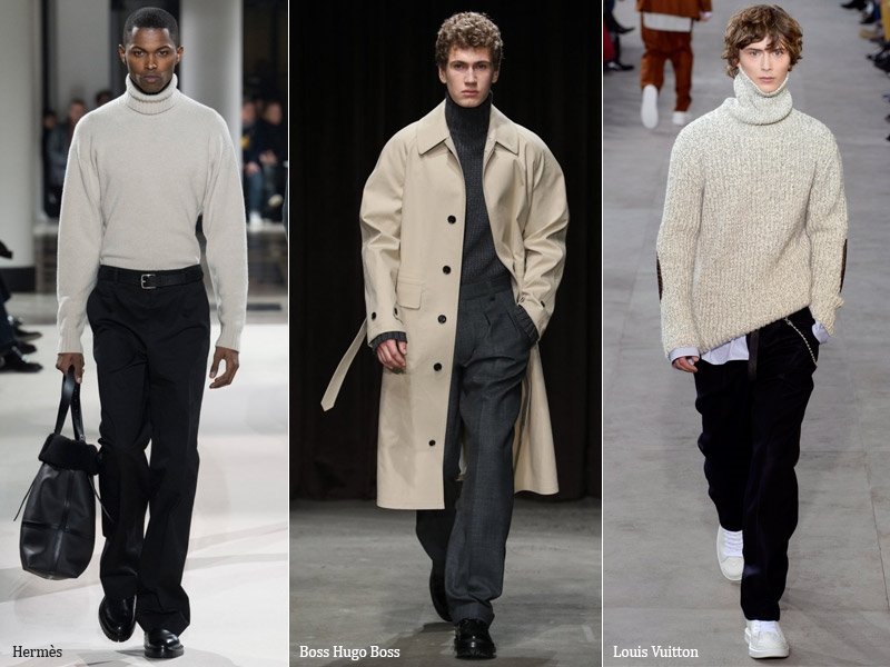 Свитер мужской тренд осени 2017