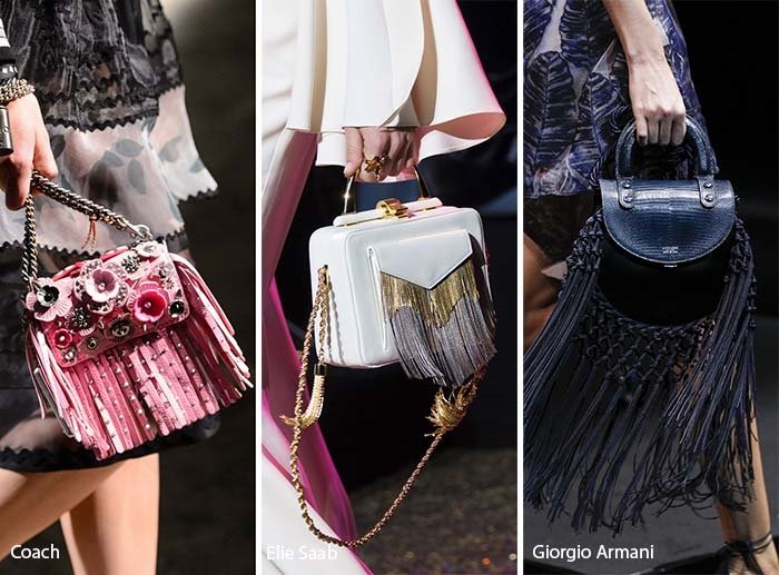 Сумка с бахромой тренд 2017