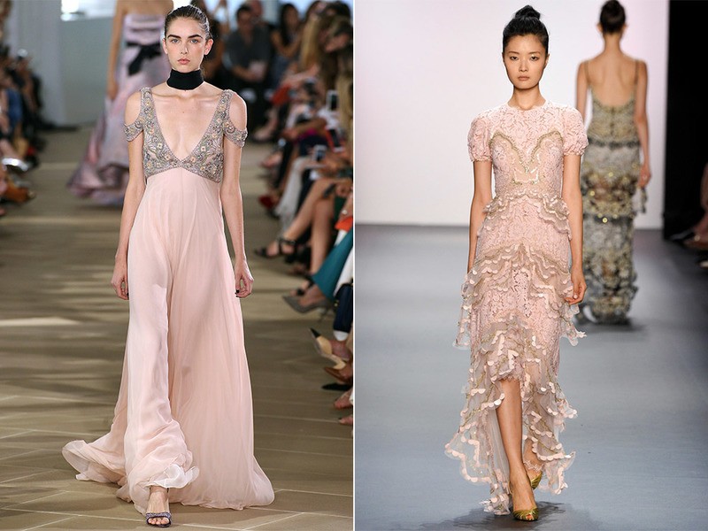 Пудра модный цвет весны 2017