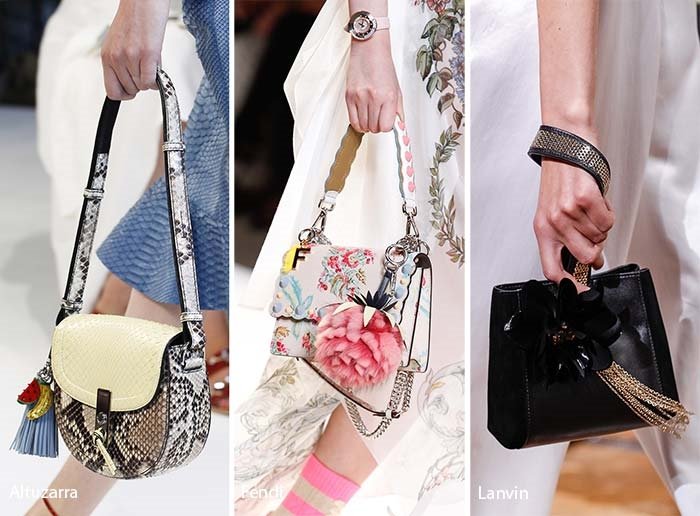 Сумки с подвесками тренд 2017