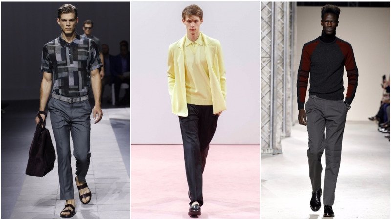 Модные мужские брюки весной 2017 Модные мужские брюки весной 2017