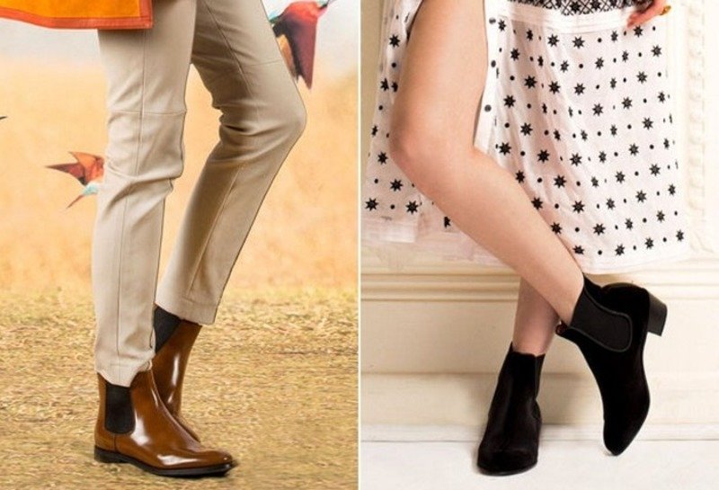 Ботинки челси тренды обуви зима 2017-2018