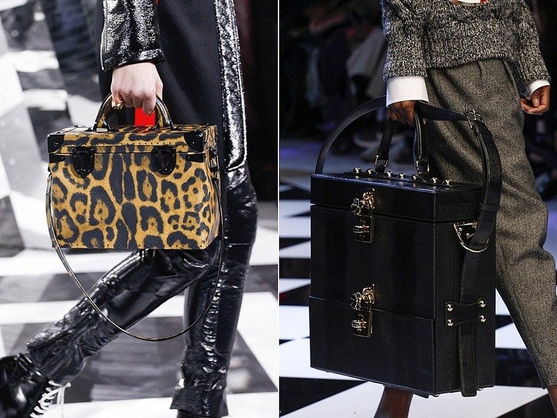 Сумка чемодан тренд осени