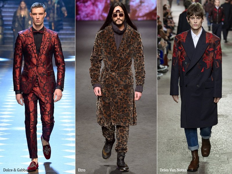 Цветочный принт тренд осени 2017