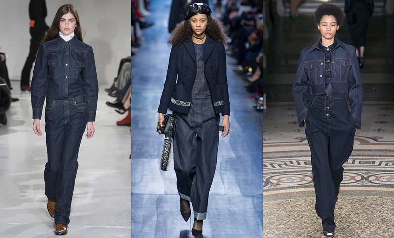 Деним тренд осени 2017 Деним тренд осени 2017