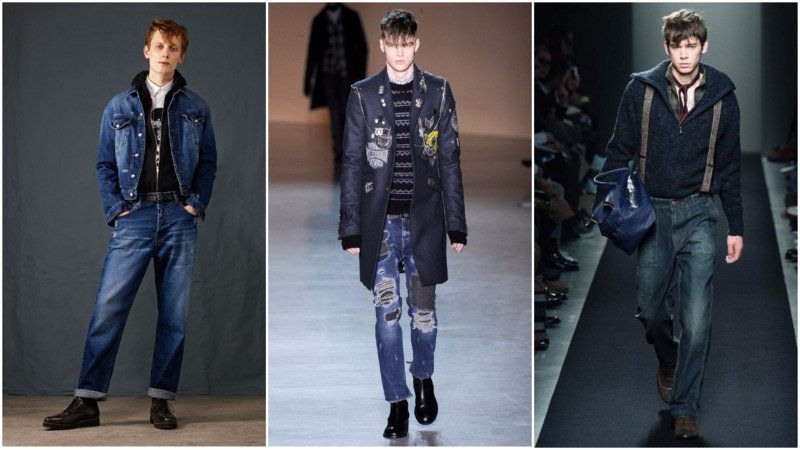 Модные мужские джинсы весной 2017 Модные мужские джинсы весной 2017