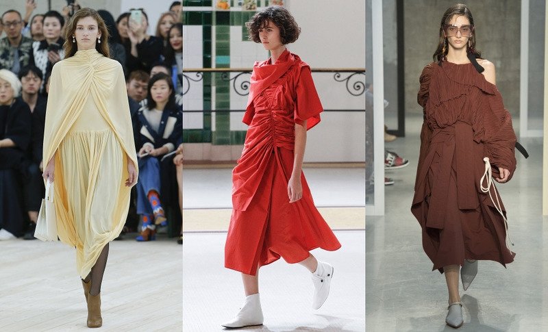 Тренд весны драпировка