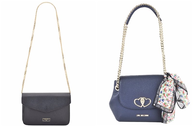 Patrizia Pepe Texture Saffiano, Love Moschino 