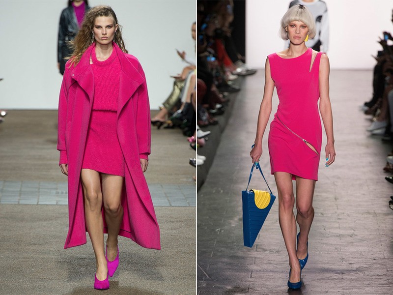 Модный оттенок розового весна 2017