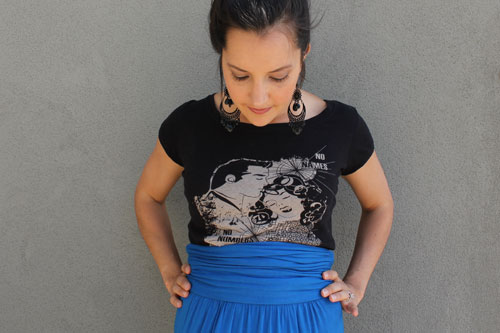 футболка свободный стиль