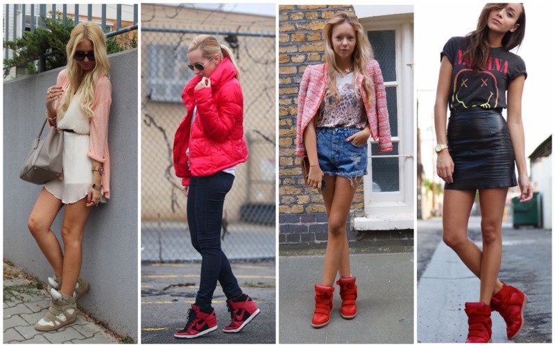 Антитренд весны кеды на танкетке Антитренд весны кеды на танкетке