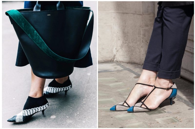 Kitten heels тренд осени 2017 Kitten heels тренд осени 2017