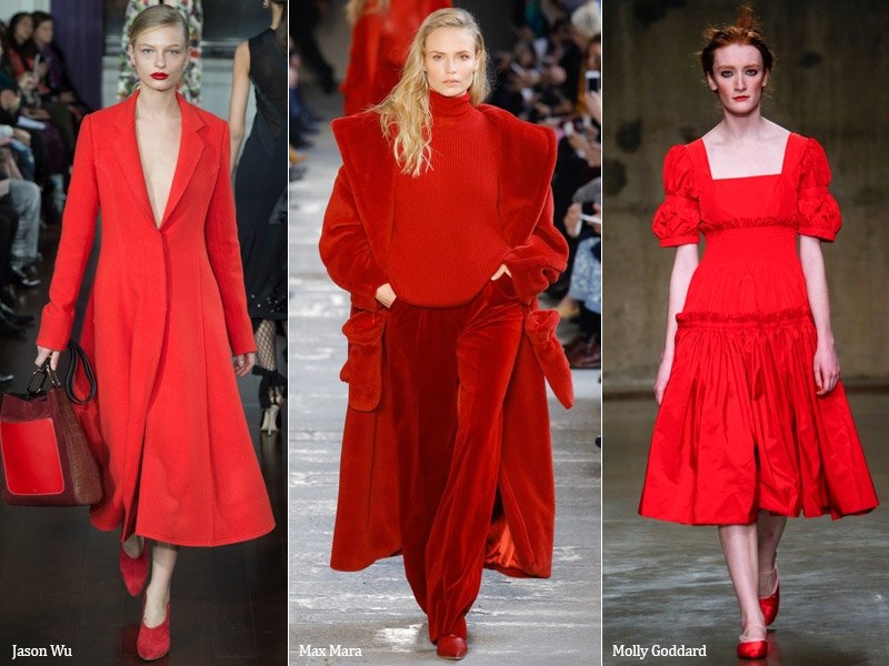 Красный тренд зима 2017-2018 Красный тренд зима 2017-2018
