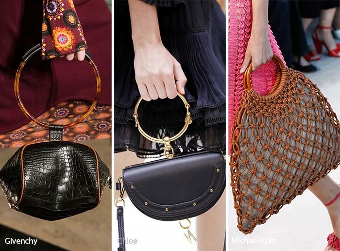 Сумки с круглой ручкой тренд 2017