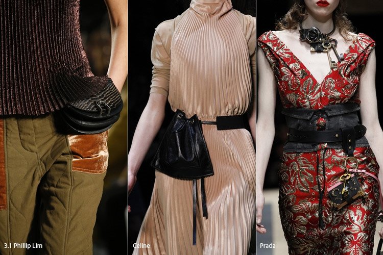 Сумка на поясе тренд 2017