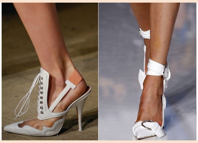 Обувь с острым носком тренд лета 2017