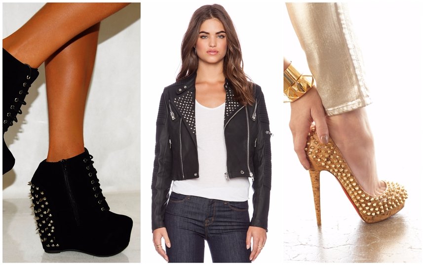 Антитренд весны вещи с шипами Антитренд весны вещи с шипами