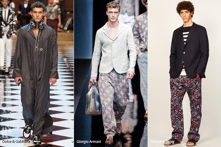 Пижамный стиль тренд 2017