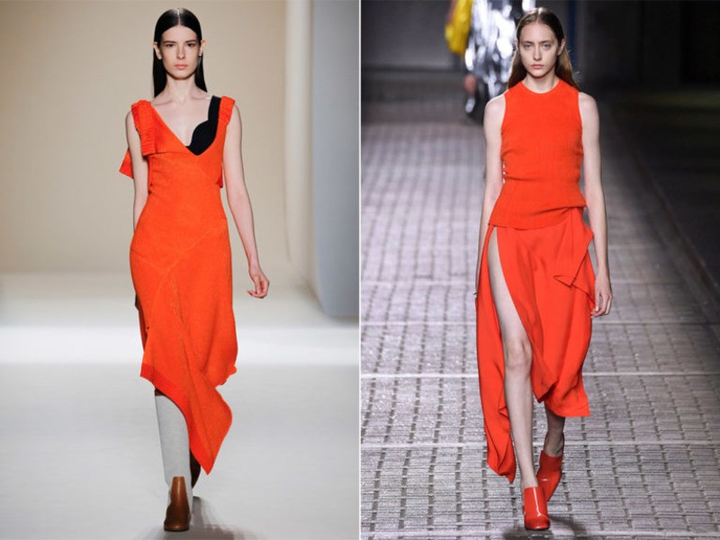 Модный красный весной 2017 
