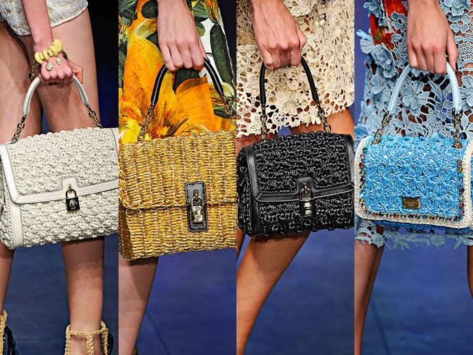 Плетенная сумка тренд 2017