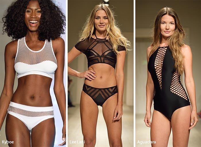 Купальник с прозрачными вставками 2017 Купальник с прозрачными вставками 2017